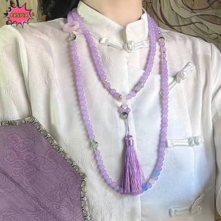 ⚡24h⚡[PNPIA] Chocker Đá Tự Nhiên Phong Cách Dân Tộc Retro & Trung Hoa - Trang Sức Cho Nam Giới