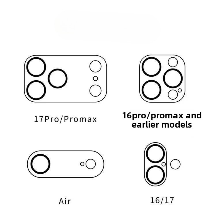 Ốp Điện Thoại Mềm Từ Tính Mờ Sang Trọng Có Gương Bảo Vệ Cho iPhone 17 16 15 14 13 12 11 Pro Max Plus 17AIR Ốp lưng Ốp Lưng