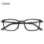 Cyxus Kính Mắt Unisex Tròng Kính HD Siêu Nhẹ Gọng Vuông Acetate Kim Loại Cho Công Sở Đàm Phán Kinh Doanh 8318