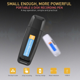 16GB / 32GB / 64GB Di Động USB Âm Thanh Kỹ Thuật Số Ghi Âm Giọng Nói Loại Che Khuyết Điểm Mini Mictaphone Hỗ Trợ Đầu Ghi Hỗ Trợ Thẻ TF