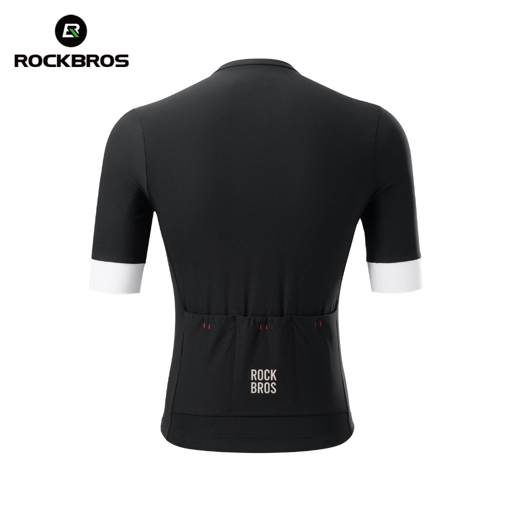 ROCKBROS Đi Xe Đạp Jersey Bộ Đồ Đi Xe Đạp Nhẹ Tay Ngắn Thoáng Khí Co Giãn Nhanh Khô MTB Xe Đạp Đường Bộ Nam