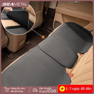 Đệm ngồi ô tô bằng da SEAMETAL Mùa hè Đệm mát mẻ Thông gió Bốn mùa Đệm ngồi đa năng Thoải mái trọn gói