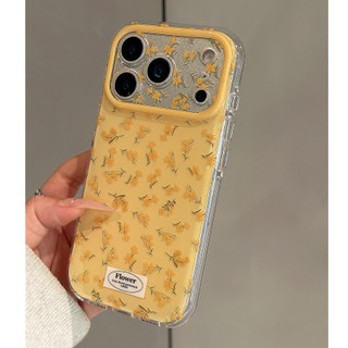 Ốp Điện Thoại Bảo Vệ Toàn Ống Kính Ins Hàn Quốc Cho iPhone 17Promax 17Pro 15 16 Promax Chống Sốc Hai Lớp imd Sweet Girly Vỏ Di Động