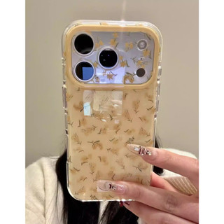 Ốp Điện Thoại Bảo Vệ Toàn Ống Kính Ins Hàn Quốc Cho iPhone 17Promax 17Pro 15 16 Promax Chống Sốc Hai Lớp imd Sweet Girly Vỏ Di Động