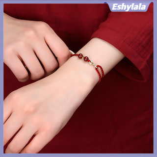 PANPIA-Hand Vòng Tròn Có Thể Điều Chỉnh May Mắn Dây Đỏ Vòng Tay Nam Nữ Quyến Rũ Lắc Tay Vòng Chân Cho Người Bạn Tình Nhân Phước Lành Quà Tặng