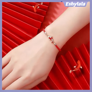 PANPIA-Hand Vòng Tròn Có Thể Điều Chỉnh May Mắn Dây Đỏ Vòng Tay Nam Nữ Quyến Rũ Lắc Tay Vòng Chân Cho Người Bạn Tình Nhân Phước Lành Quà Tặng
