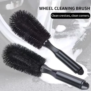 Bàn chải bánh xe ô tô Dụng cụ làm sạch lốp Dụng cụ chà sàn vành ô tô Tay cầm bụi Xe máy Bánh xe tải Bàn chải chi tiết ô tô