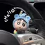 Crayon Shin-chan trang trí bảng điều khiển ô tô dễ thương, đèn lái ô tô, gạt nước kính chắn gió, đồ trang trí nội thất ô tô phổ biến
