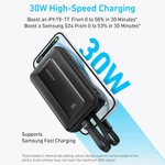(Chứng nhận CCC)ANKER 30W Sạc dự phòng 20000mAh tích hợp 2 dây sạc nhanh (iPH & Type-C)  Có thể mang lên máy bay pin dự phòng  Bảo hành 18 tháng DiGi Domain — ảnh 4