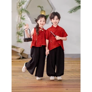 Quần Áo Năm Mới Trẻ Em Đường Phù Hợp Với Hanfu Phù Hợp Với Bé Trai Hanfu Phù Hợp Với Bé Gái Mới Trung Quốc Phù Hợp Với Hiệu Suất Mặc Hàng Ngày
