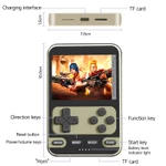 Máy chơi Game Sạc Kho báu 2 trong 1, Pin dung lượng lớn 5.000mAh, Tích hợp 500 trò chơi cổ điển, Màn hình chống chói, Hỗ trợ sạc nhanh PD20W Quà tặng sạc không dây Quà tặng sinh nhật cho bạn trai — ảnh 3