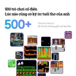 BMX máy chơi game cầm tay mini sạc dự phòng không 5000 dây magsafe cục sạc nhanh pin sạc dự phòng Thiết kế đa chức năng Tích hợp 1000 trò chơi cổ điển Màn hình chống chói, Hỗ trợ PD20W, Sự lựa chọn hoàn hảo cho những người yêu thích trò cổ điển — ảnh 4
