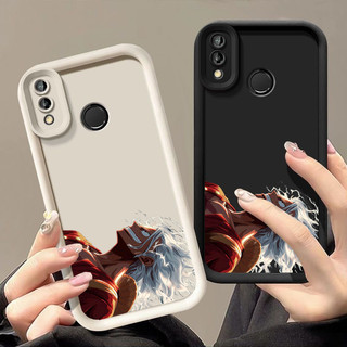 Dành Cho Vivo V60 Lite V60E 5G V60 V40 Vivo Y91C Y91 Y21D 4G Y1S Vivo 1820 1811 Matte Silicon Mềm Chống Sốc Cảm Giác Da Camera Bảo Vệ Họa Tiết Cướp Biển Ốp điện thoại Hoạt Hình