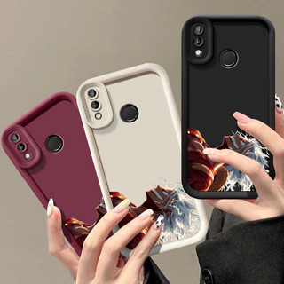 Dành Cho Vivo V60 Lite V60E 5G V60 V40 Vivo Y91C Y91 Y21D 4G Y1S Vivo 1820 1811 Matte Silicon Mềm Chống Sốc Cảm Giác Da Camera Bảo Vệ Họa Tiết Cướp Biển Ốp điện thoại Hoạt Hình