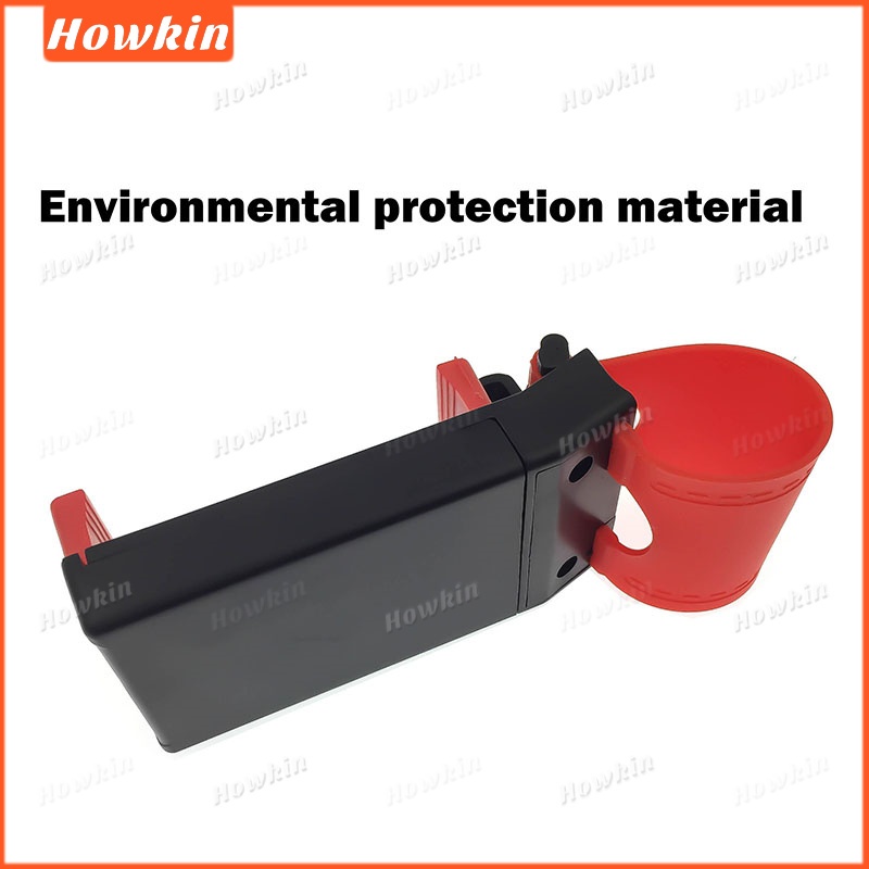 Giá đỡ điện thoại mini gắn cửa gió ô tô, kẹp vô lăng, phổ biến cho iPhone