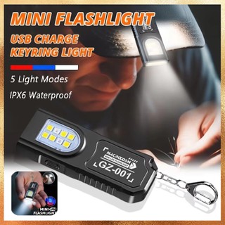 Đèn Pin Mini Có Nam Châm, Sạc Lại Được, Chống Nước - Ideal Cho Cắm Trại và Sử Dụng Hằng Ngày
