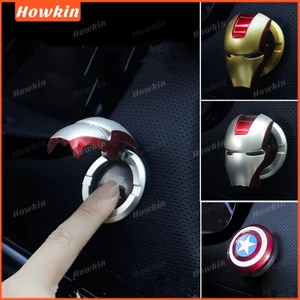 Nhãn dán trang trí dừng khởi động bằng một cú nhấp chuột Vỏ bảo vệ nút nhấn động cơ