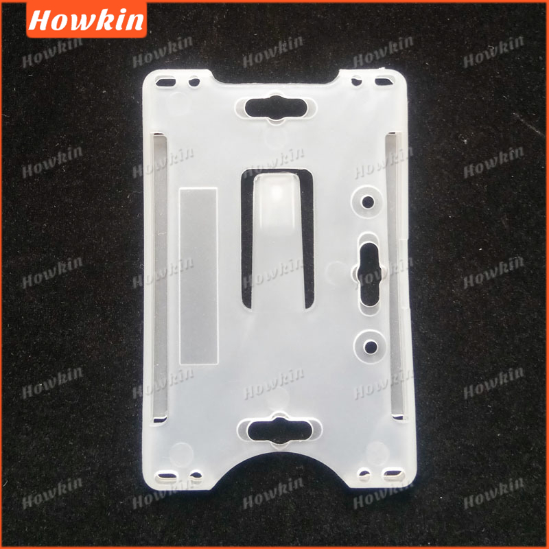 [Sale] Kính chắn gió ô tô Hộp đựng thẻ trong suốt Bộ nhãn đỗ xe Thẻ dán bảo vệ dính di động Hộp đựng thẻ nhận dạng