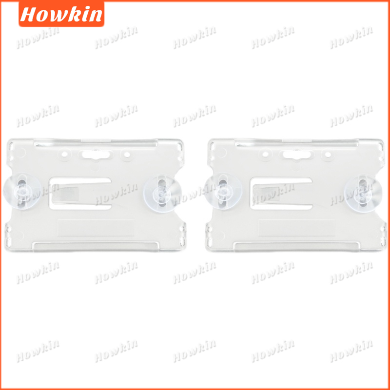 [Sale] Kính chắn gió ô tô Hộp đựng thẻ trong suốt Bộ nhãn đỗ xe Thẻ dán bảo vệ dính di động Hộp đựng thẻ nhận dạng