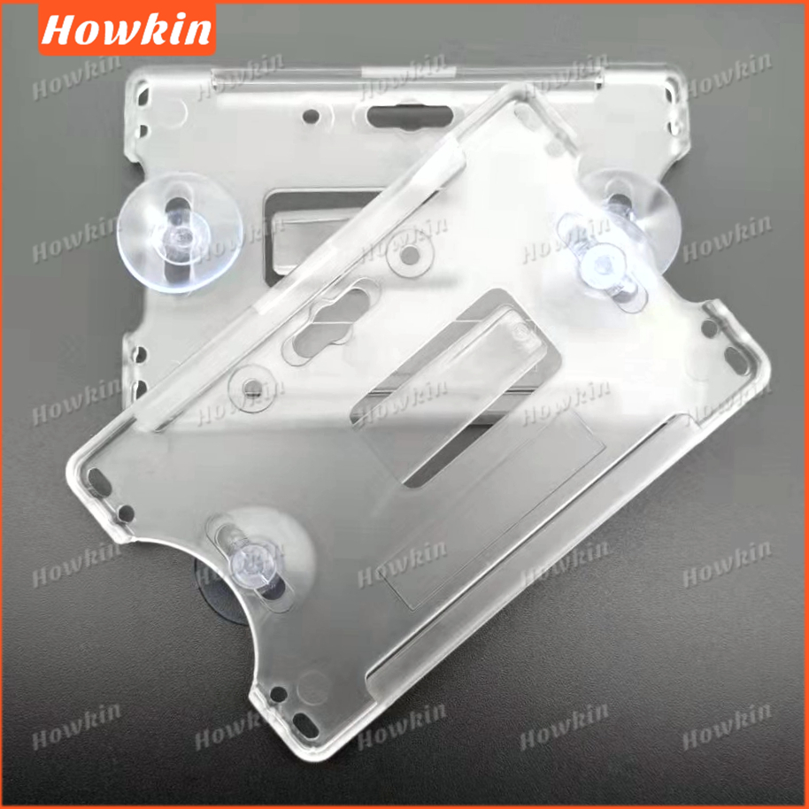 [Sale] Kính chắn gió ô tô Hộp đựng thẻ trong suốt Bộ nhãn đỗ xe Thẻ dán bảo vệ dính di động Hộp đựng thẻ nhận dạng