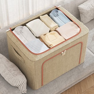 Leego 100L Hộp Đựng Quần Áo Đa Năng Túi vải Đựng Quần Áo Khung thép Thấm Nước Hộp Vải