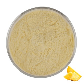 Bột đông khô dứa hữu cơ nguyên chất 100% Bột trái cây dứa 100g / 400g