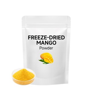 Bột đông khô xoài hữu cơ nguyên chất 100% Bột trái cây xoài Bột trái cây xoài 100g / 400g