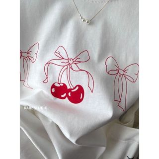 Áo thun nữ cổ tròn 100% cotton, in hình hoạt hình mới 2026