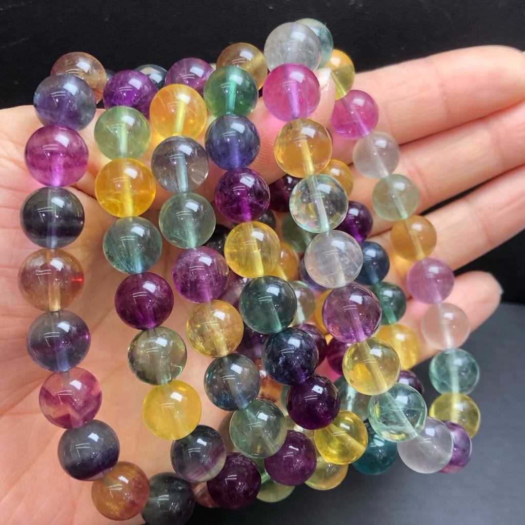 Vòng tay tự nhiên fluorite - Quà tặng may mắn cho nàng