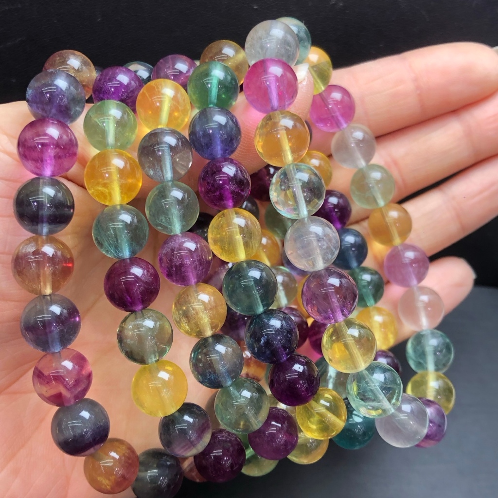 Vòng tay tự nhiên fluorite - Quà tặng may mắn cho nàng