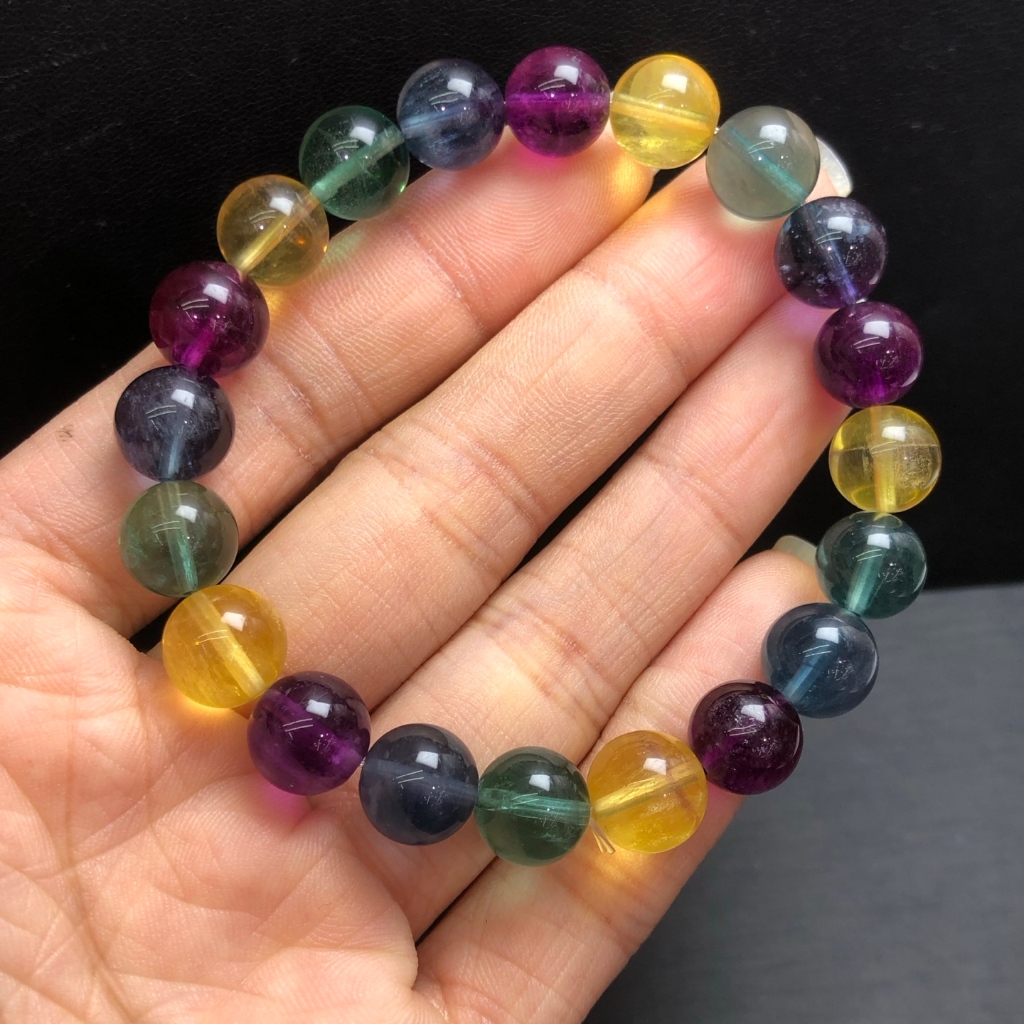 Vòng tay tự nhiên fluorite - Quà tặng may mắn cho nàng