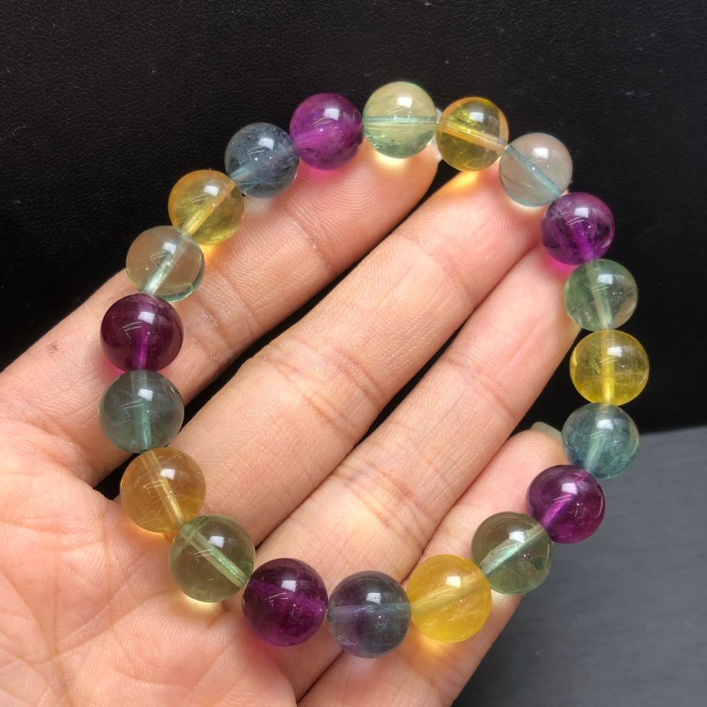 Vòng tay tự nhiên fluorite - Quà tặng may mắn cho nàng