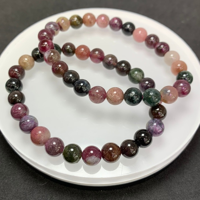 Vòng Tay Tourmaline Tự Nhiên - May Mắn & Năng Lượng Cho Nữ