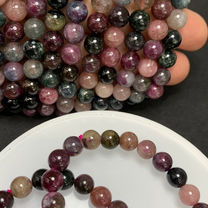 Vòng Tay Tourmaline Tự Nhiên - May Mắn & Năng Lượng Cho Nữ