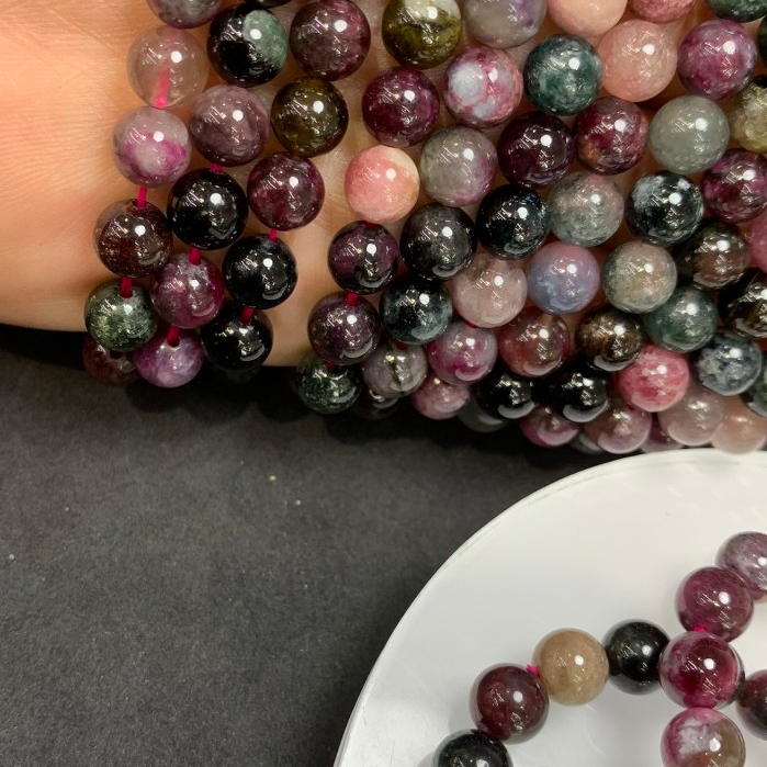 Vòng Tay Tourmaline Tự Nhiên - May Mắn & Năng Lượng Cho Nữ