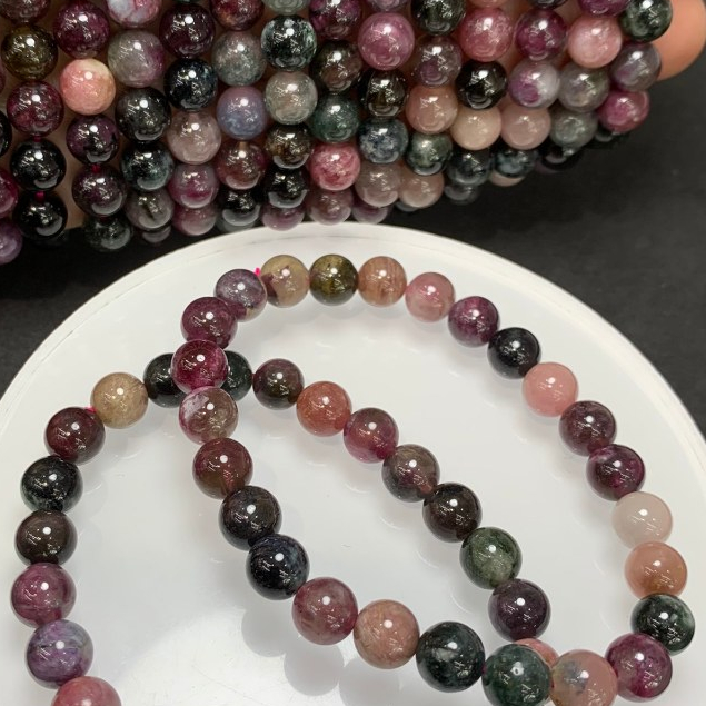 Vòng Tay Tourmaline Tự Nhiên - May Mắn & Năng Lượng Cho Nữ