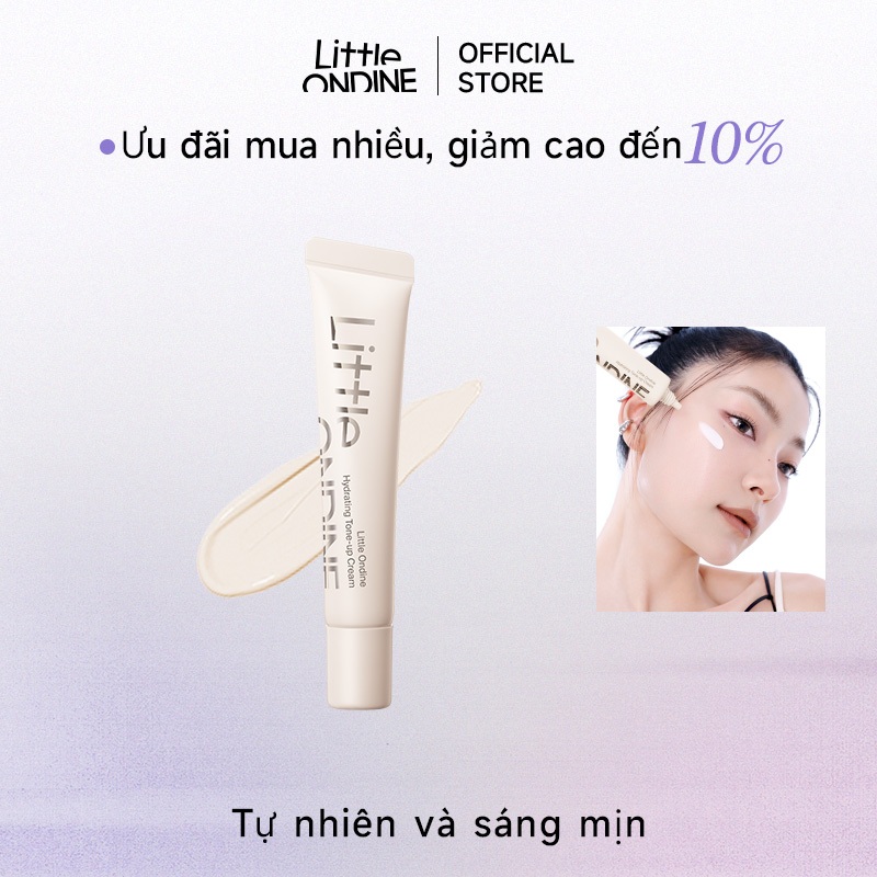 Little Ondine Moisturizing Brightening Tone-Up Cream (Travel Size) 10g