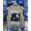 SSSAINT LOUIS 26SS Vintage Rửa Grunge Photoprint Đau Khổ Không Tay Tank Top Unisex Quá Khổ Dạo Phố