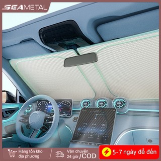 SEAMETAL Tấm Che Nắng Ô Tô Kính Chắn Gió Phía Trước Che Nắng Nội Thất Ô Tô Tấm Che Nắng Bách Ngăn Cách Nhiệt Tấm Che Nắng Rèm