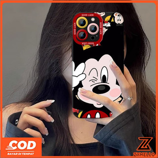 Ốp Lưng Cho OPPO Reno15 F Reno14F Reno14 Pro Reno 13F Reno13 Pro Reno12 F Reno 11F Reno10 Reno8Z Reno7Z Reno8T Reno5 Reno4 Reno6z Hoạt Hình Dễ Thương Chuột Mickey Nâng Dây Buộc Tay shockp