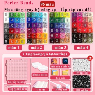 96 Màu Đậu Với Đậu Dụng Cụ Xếp Hình DIY