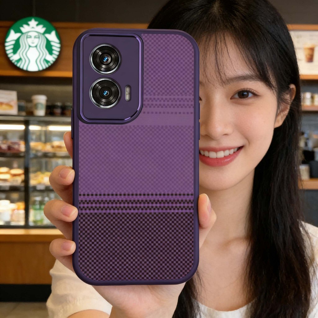 Graffiti Kevlar họa tiết Vỏ điện thoại Bảo vệ Camera Chống trầy xước Phù hợp cho MOTO G34 G45 G35 G56 G55 G65 G75 G84 4G 5G