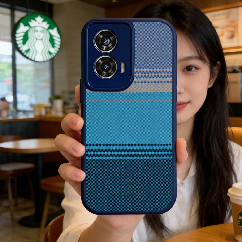 Graffiti Kevlar họa tiết Vỏ điện thoại Bảo vệ Camera Chống trầy xước Phù hợp cho MOTO G34 G45 G35 G56 G55 G65 G75 G84 4G 5G
