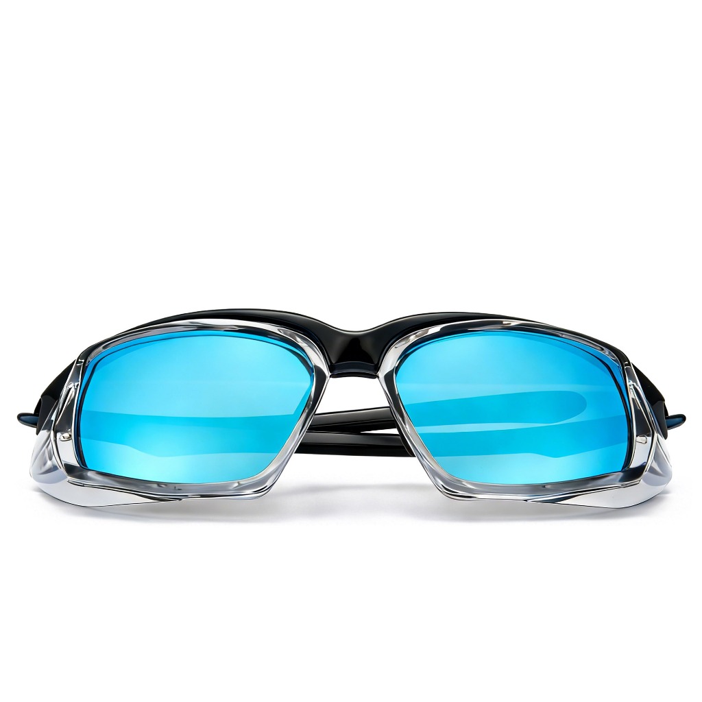 Cyxus Kính Mát Phân Cực Unisex Thiết Kế Ôm Gương Mặt Chống Bụi Gió Tấm Che Bên Dành Cho Xe Đạp Thể Thao Ngoài Trời P1358