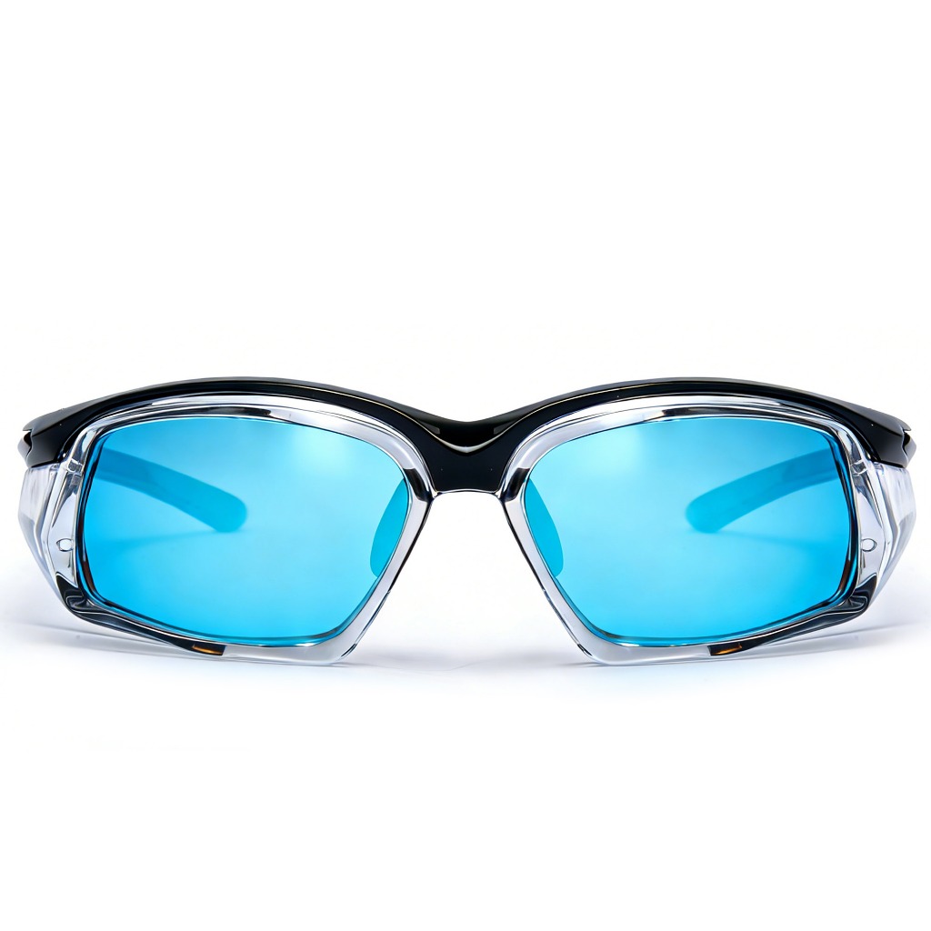 Cyxus Kính Mát Phân Cực Unisex Thiết Kế Ôm Gương Mặt Chống Bụi Gió Tấm Che Bên Dành Cho Xe Đạp Thể Thao Ngoài Trời P1358