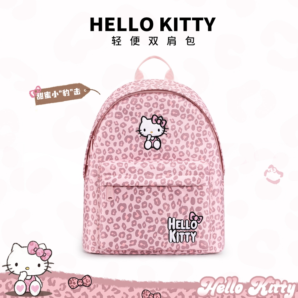 Hellokitty Ba Lô Schoolbag ins Niche Nữ 2026 Phong Cách Mới Học Sinh Trung Học Cơ Sở Nhẹ Hello Kitty