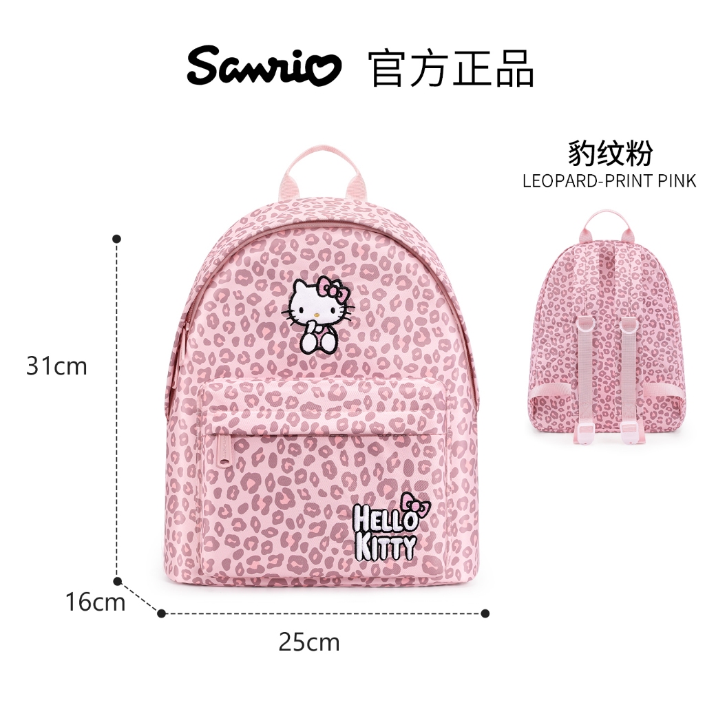 Hellokitty Ba Lô Schoolbag ins Niche Nữ 2026 Phong Cách Mới Học Sinh Trung Học Cơ Sở Nhẹ Hello Kitty