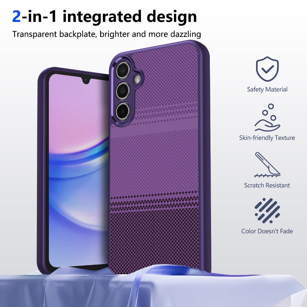 Ốp Điện Thoại Họa Tiết Họa Tiết Sợi Carbon Kevlar Cho Samsung Galaxy A30S A31 A32 A33 A34 A35 A36 A50 A50S 4G 5G Vỏ Bảo Vệ Chống Sốc Vỏ Điện Thoại Di Động