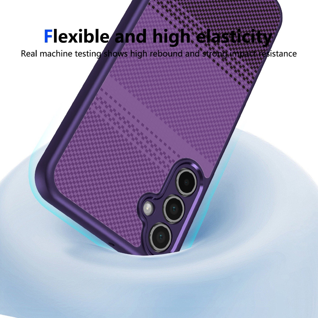 Ốp Điện Thoại Họa Tiết Họa Tiết Sợi Carbon Kevlar Cho Samsung Galaxy A30S A31 A32 A33 A34 A35 A36 A50 A50S 4G 5G Vỏ Bảo Vệ Chống Sốc Vỏ Điện Thoại Di Động