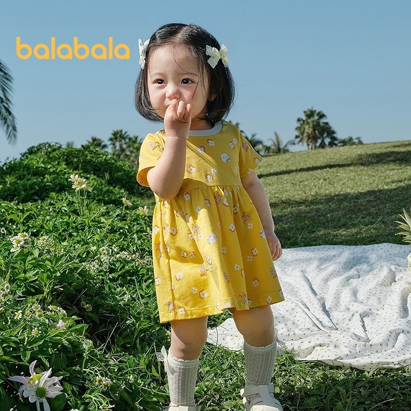 Balabala 2026 Mới Cho Bé Ngọt Ngào Đáng Yêu Phong Cách Đầm Công Chúa Áo Choàng Quần Áo Thanh Lịch Váy Đẹp Cho Bé Gái Tiệc Sinh Nhật Đám Cưới Dịp Đặc Biệt Áo Choàng Mặc